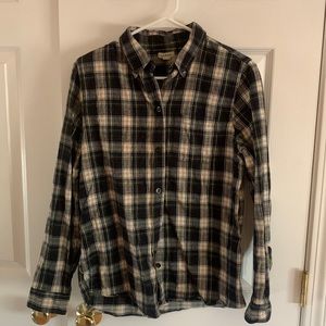L.L Bean Women’s plaid flannel